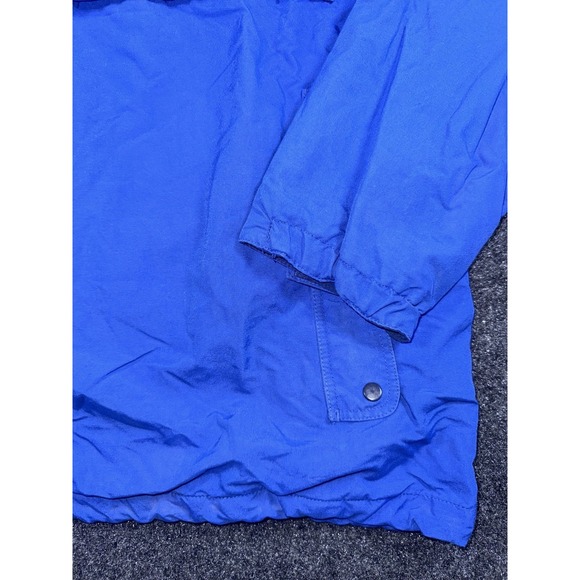 Patagonia Vintage Anorak Pullover Jacket Blue Half Zip Nylon Windbreaker Men's L - Picture 2 of 8